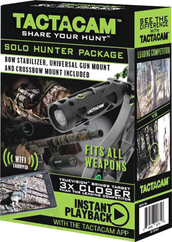 Tactacam Solo Hunter Package - Action Camera W/ Mounts